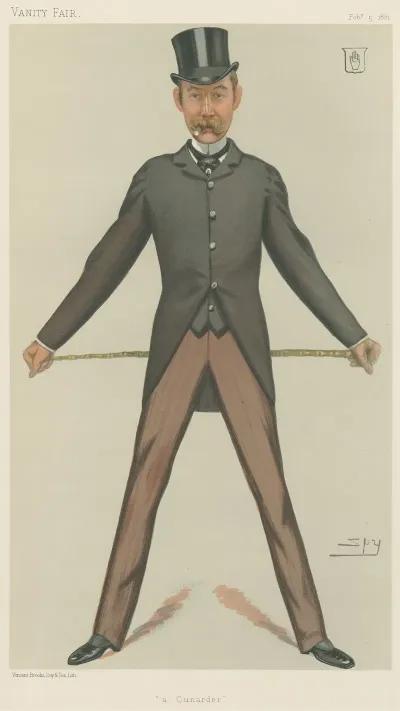 Sports Miscellaneous Sport Riders A Cunarder Sir Bache Edward Cunard February 5 1881