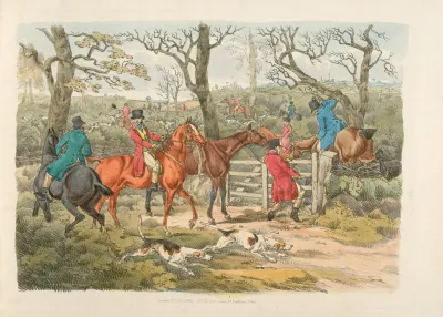 Sportsmen Within An Enclosure 2