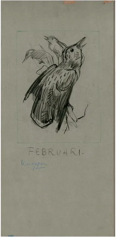 Spreeuw Februari