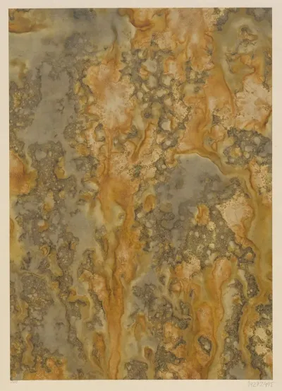 Sprenkelpapier Mit Rieselspuren 2