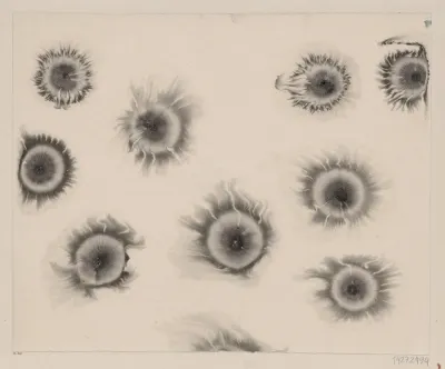 Sprenkelpapier Mit Sonnenmarmormotiven