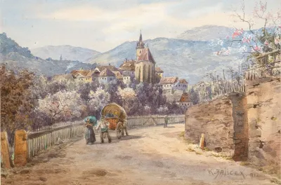 Spring In Spitz In The Wachau Valley