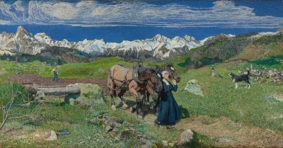 Spring In The Alps