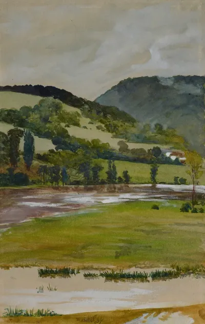 Spring Landscape From Rozdol