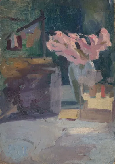 Spring Motif With A Bouquet