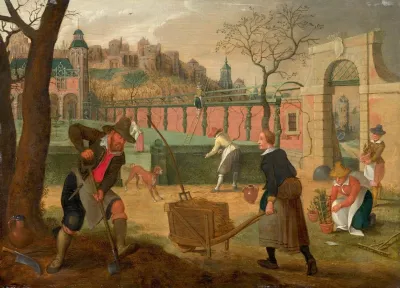 Spring Or The Month Of March