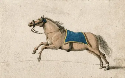 Springend Paard