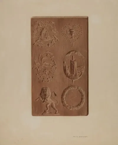 Springerle For Christmas Cookies