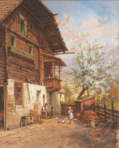 Springtime On A Farm