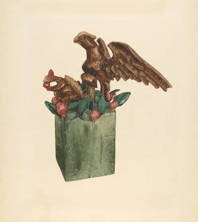 Squirrel And Eagle