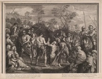 St Andrew Is Led To His Death On The Cross
