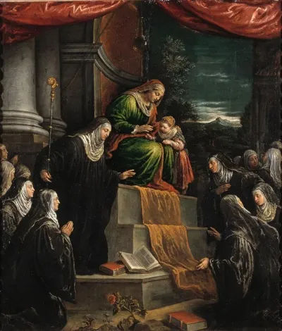 St Anne And The Infant St Mary