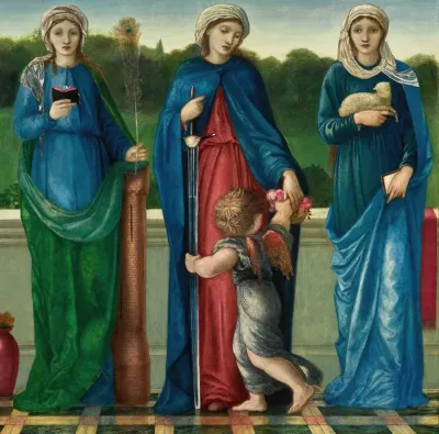St Barbara St Dorothy And St Agnes