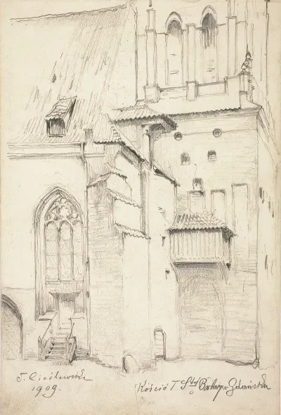 St Barbaras Church In Gdansk