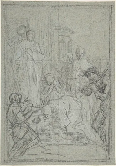 St Benedict Resuscitating An Infant