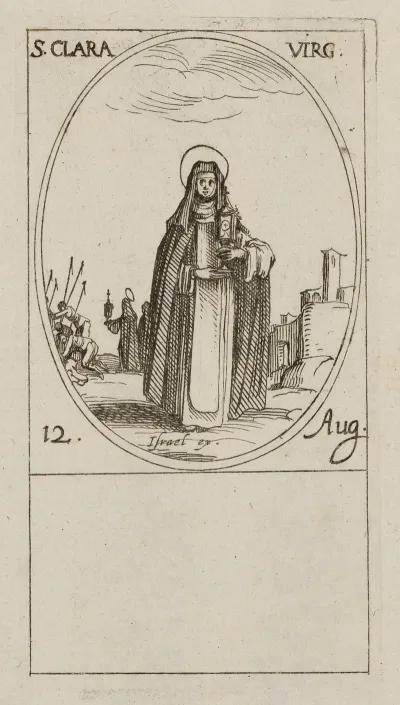 St Clara Virgin 12 August