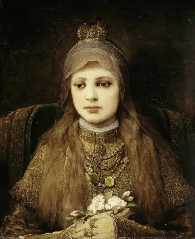 St Elisabeth As A Child