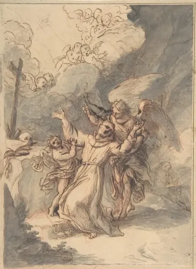 St Francis Receiving The Stigmata