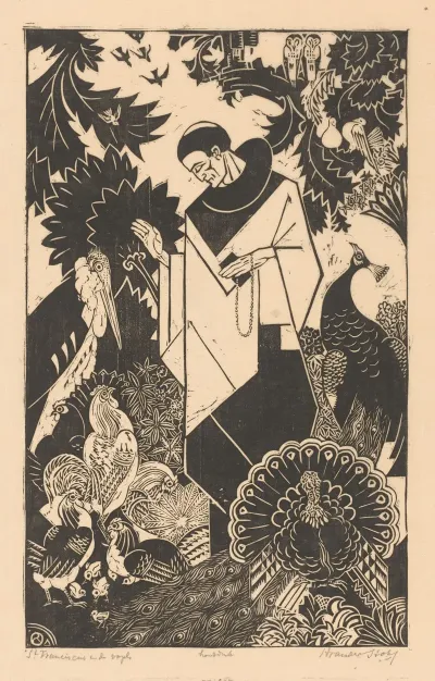 St Franciscus En De Vogels