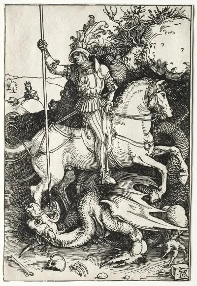 St George Killing The Dragon