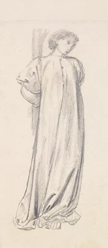 St George Series Study Of The Princess For The Princess Chained To The Tree