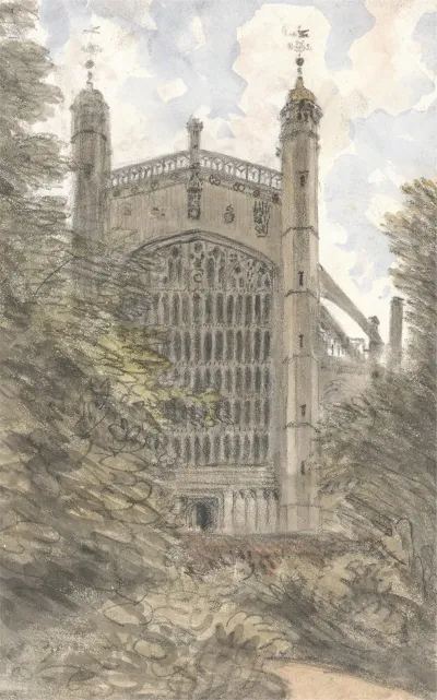 St Georges Chapel Windsor West End July 19 1832 10 Am