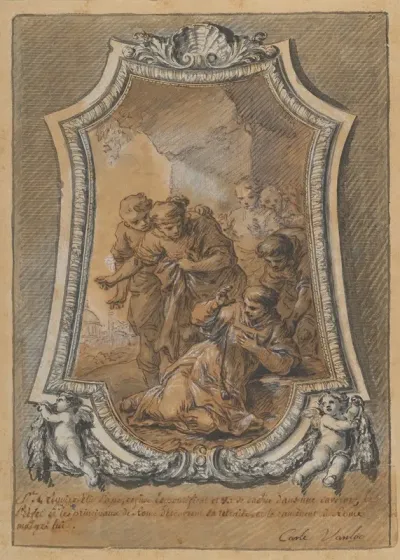 St Gregory Reluctant To Accept His Election As Bishop Of Rome