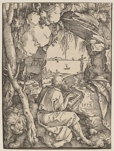 St Jerome In A Cave