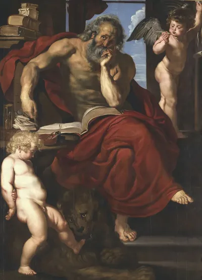 St Jerome In His Hermitage