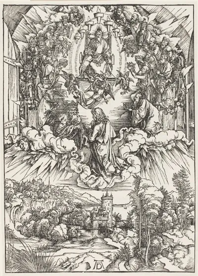 St John Before God And The Elders