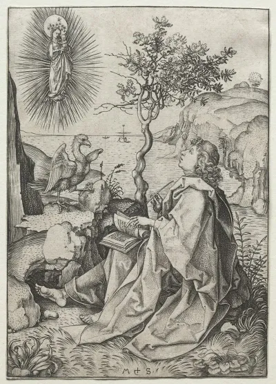 St John The Evangelist On The Isle Of Patmos