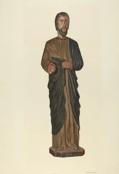 St Joseph Carving