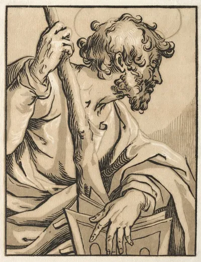 St Judas Thaddeus With The Club