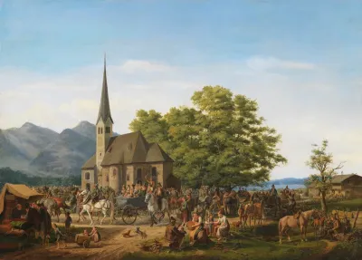 St Leonhardsfest In Fischhausen Am Schliersee