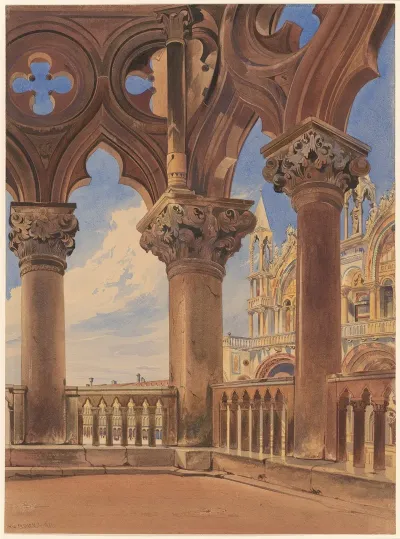 St Marks Square From The Doges Palace
