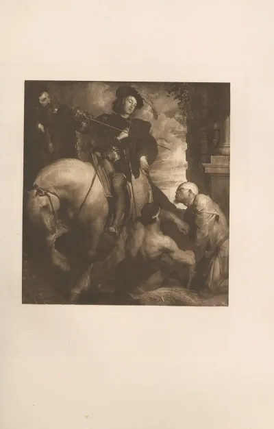 St Martin Dividing His Cloak