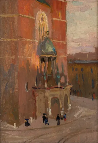 St Marys Church In Krakow