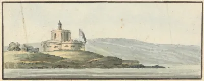 St Maws Castle Falmouth East South East