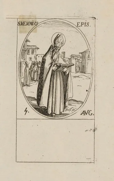 St Memnius Bishop 4 August