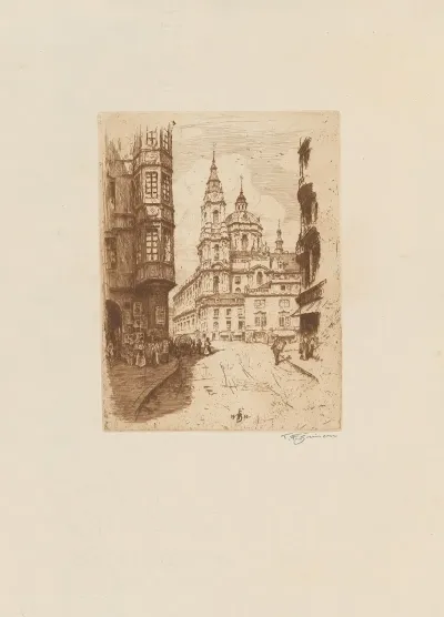 St Nicholas Cathedral On The Mala Strana