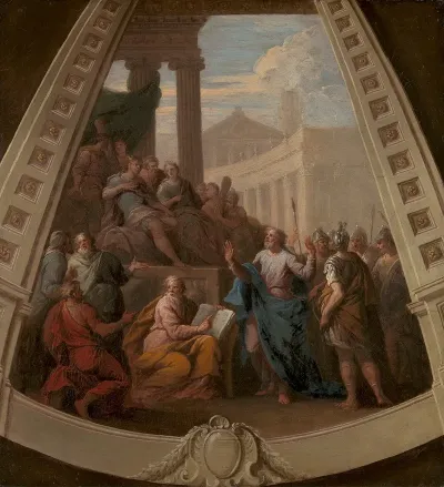 St Paul Before Agrippa
