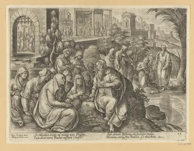 St Paul Speaking To The Women Of Philippi
