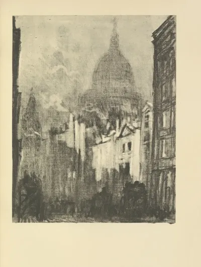 St Pauls Dome From Cannon Street