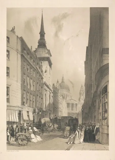 St Pauls From Ludgate Hill