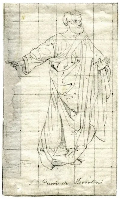 St Peter Fresco From The Brancacci Chapel