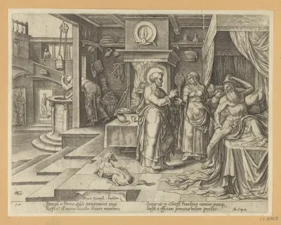 St Peter Healing Aeneas At Lydda