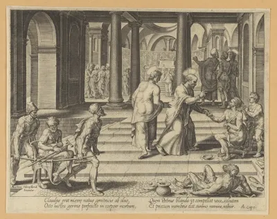 St Peter Healing The Lame At The Beautiful Gate