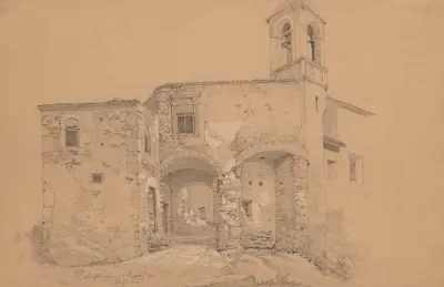 St Peters Gate In Palestrina