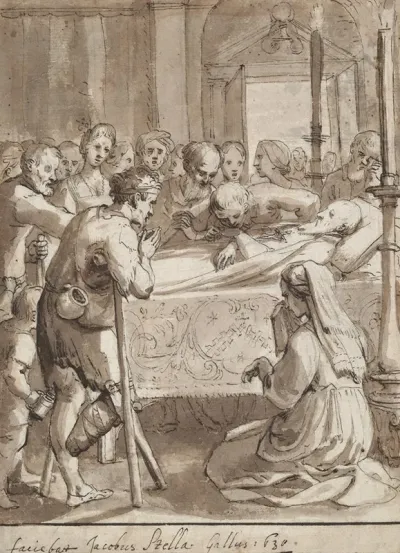 St Philip Visiting A Hospital
