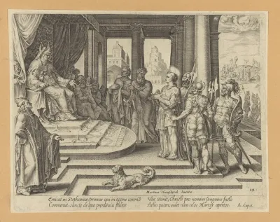 St Stephen Before The High Priest And The Council 2